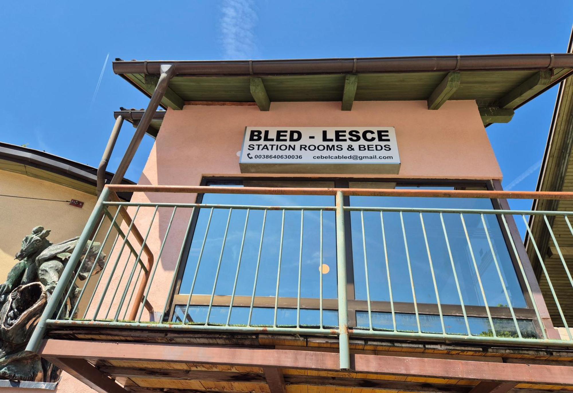 Bled Lesce Station Rooms And Beds 外观 照片